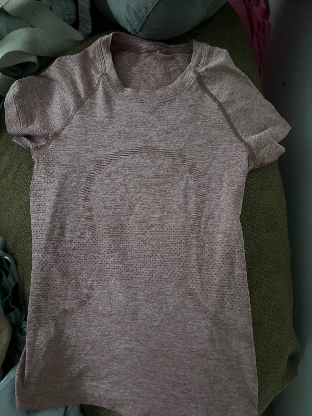 Women’s Seamless Short-Sleeve Top - Dusty Mauve